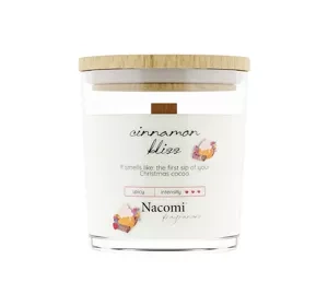 Nacomi Fragrances sojowa świeca zapachowa Cinnamon Bliss 140 g