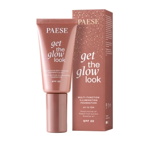 Paese Get The Glow Look rozświetlający podkład do twarzy SPF20 1N Light Beige 30 ml