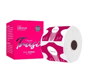 Clavier szablony do przedłużania paznokci by Trusi Motylki 500 sztuk