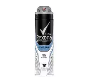 Rexona Men Invisible Ice Fresh antyperspirant w aerozolu dla mężczyzn 150 ml