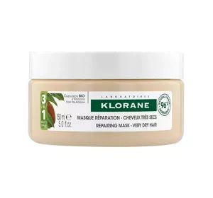 Klorane Organiczne Masło Cupuacu maska do włosów bardzo suchych i zniszczonych 150 ml