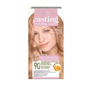 L'Oréal Paris Casting Natural Gloss farba do włosów 923 Waniliowy bardzo jasny blond