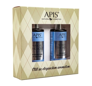 Apis Who's The Boss zestaw prezentowy kosmetyków do pielęgnacji ciała żel pod prysznic 300 ml + krem do ciała i dłoni 300 ml