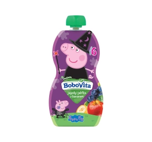 BoboVita mus owocowy po 6 miesiącu Jagody i Jabłka z Bananem 100 g
