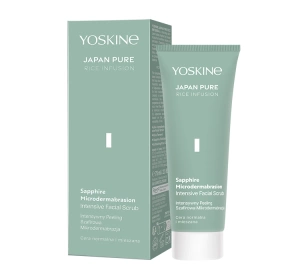 Yoskine Japan Pure intensywny peeling szafirowa mikrodermabrazja 75 ml