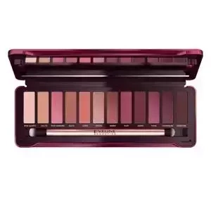 Eveline Cosmetics Ruby Glamour Eyeshadow Palette paleta cieni 12 g