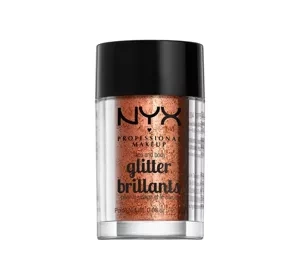 NYX Professional Makeup Glitter Brillants brokat do twarzy i ciała 04 Copper 2,5 g