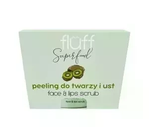 Fluff peeling do twarzy i ust Kiwi 50 ml