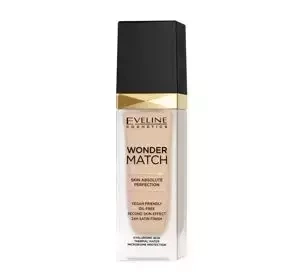 Eveline Cosmetics Wonder Match luksusowy podkład wygładzający 10 Light Vanilla 30 ml