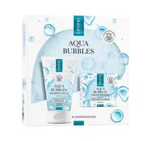 Lirene Aqua Bubbles zestaw prezentowy krem 50 ml + żel do mycia twarzy 150 ml