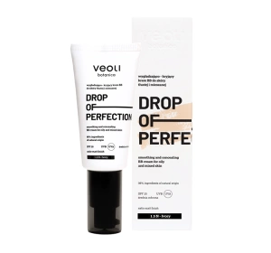 Veoli Botanica Drop of Perfection wygładzająco-kryjący krem BB do cery tłustej i mieszanej SPF20 1.5 N Ivory 30 ml