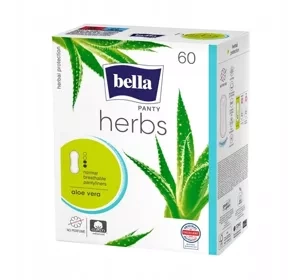 Bella Herbs Aloe Vera wkładki higieniczne 60 sztuk