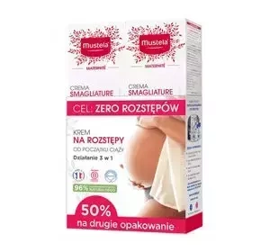 Mustela Maternite krem na rozstępy dla kobiet w ciąży 2 x 250 ml
