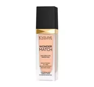 Eveline Cosmetics Wonder Match luksusowy podkład wygładzający 16 Light Beige 30 ml