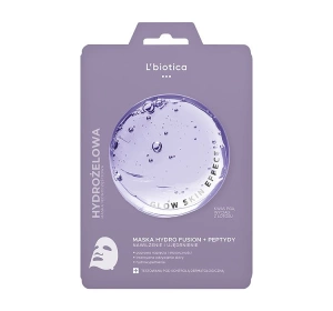 L'Biotica PGA Hydro Fusion Peptydy nawilżająco-ujędrniająca maska hydrożelowa do twarzy