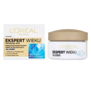 L'Oréal Paris Ekspert Wieku przeciwzmarszczkowy krem wygładzający na dzień 40+ 50 ml