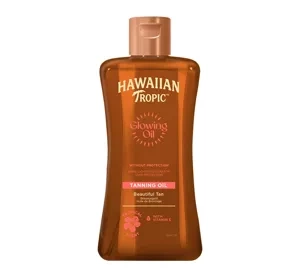 Hawaiian Tropic Glowing Oil olejek do opalania 200 ml