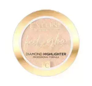 Eveline Cosmetics Feel The Glow rozświetlacz do twarzy 01 Sparkle 4,2 g