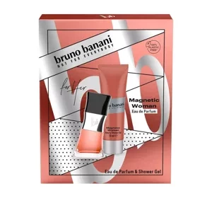 Bruno Banani Magnetic Woman woda perfumowana spray 30 ml + żel pod prysznic 50 ml