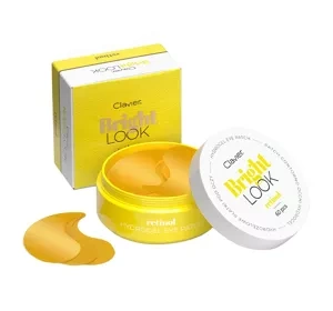 Clavier Bright Look hydrożelowe płatki pod oczy Retinol 60 sztuk