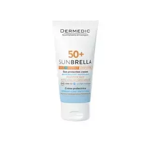 Dermedic Sunbrella krem ochronny do twarzy skóra z problemami naczyniowymi SPF50+ 50 g