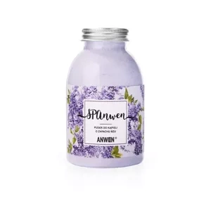 Anwen Spanwen puder do kąpieli o zapachu bzu 200 g