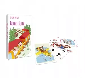 Bambino Bolek i Lolek talia kart do gry dla dzieci 55 sztuk