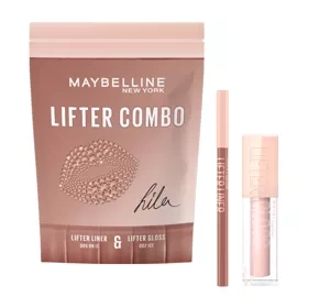 Maybelline x Lila Janowska Lifter Combo zestaw konturówka Lifter Liner 05 1,2 g + błyszczyk Lifter Gloss 02 5,4 ml