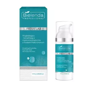 Bielenda Professional Supremelab Hyalu Minerals wygładzająco-nawadniająca maska enzymatyczna 50 ml