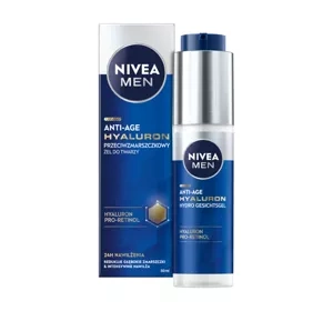 NIVEA MEN Anti-Age Hyaluron przeciwzmarszczkowy żel do twarzy dla mężczyzn 50 ml