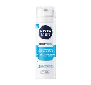 NIVEA MEN Sensitive Cool chłodząca pianka do golenia dla mężczyzn 200 ml