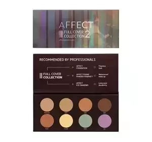 Affect Full Cover Collection 2 paleta kremowych korektorów do twarzy
