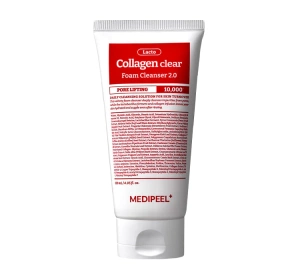 MEDIPEEL Red Lacto Collagen Clear Foam Cleanser 2.0 oczyszczająca pianka do mycia twarzy 120 ml