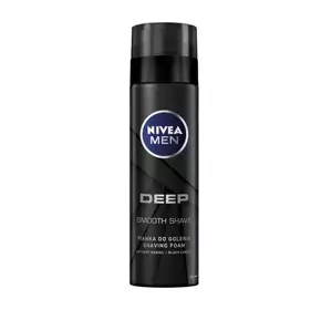 NIVEA MEN Deep pianka do golenia z węglem 200 ml