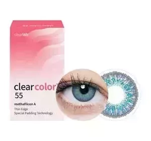 Clearlab ClearColor 55 Emerald kolorowe soczewki kontaktowe 2 szt