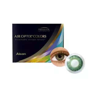 Air Optix Colors Green kolorowe soczewki kontaktowe 2 sztuki
