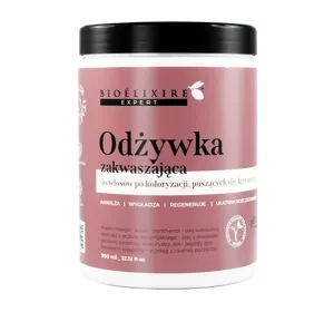 Bioelixire Expert zakwaszająca odżywka do włosów po koloryzacji 950 ml