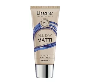 Lirene Nature Matte fluid matujący 15 Opalony 30 ml