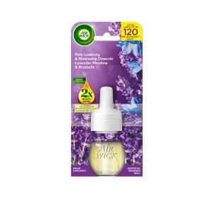 Air Wick elektryczny odświeżacz powietrza wkład Pola Lawendy i Niebieskie Dzwonki 19 ml