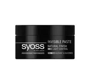 Syoss Men Invisible Paste utrwalająca pasta do włosów 100ml