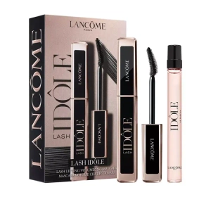 Lancôme tusz do rzęs Lash Idôle 01 Glossy Black 8 ml + woda perfumowana spray Idôle 10 ml