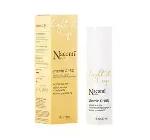 Nacomi Next Level Light It Up witamina C 15% serum do twarzy 30ml