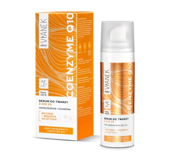 Vianek Hero serum do twarzy z koenzymem Q10 30ml