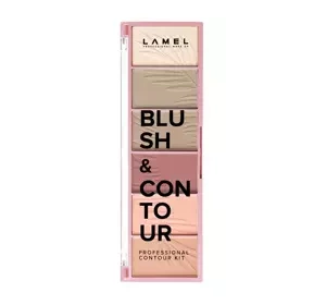 Lamel Blush Contour Kit paletka do konturowania twarzy 03 16g