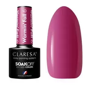 Claresa hybrydowy lakier do paznokci Warmin' Fall 6 5 g