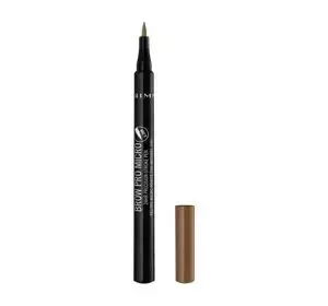Rimmel Brow Pro Micro wodoodporny pisak do brwi 001 Blonde 1ml