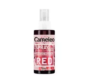 Delia Cosmetics Cameleo Spray&Go koloryzujący spray do włosów Red 150 ml