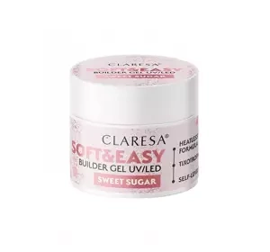 Claresa Soft & Easy żel budujący Sweet Sugar 12 g