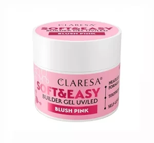 Claresa Soft & Easy żel budujący Blush Pink 45 g