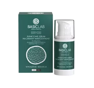 BasicLab Esteticus punktowe serum na zmiany mikrozapalne na dzień i na noc 15 ml